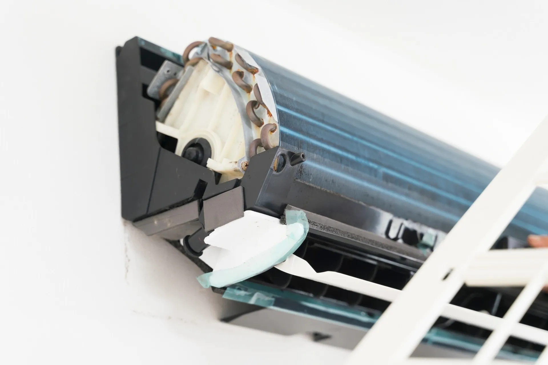 カビや臭いを抑える内部クリーニング